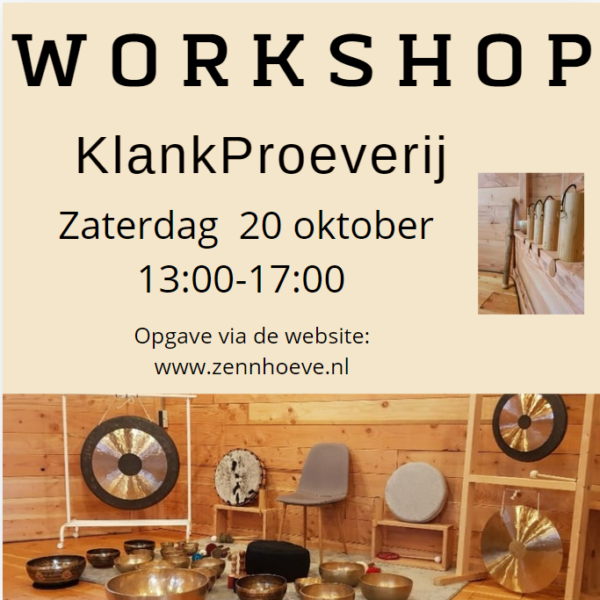 Workshop: Klankproeverij