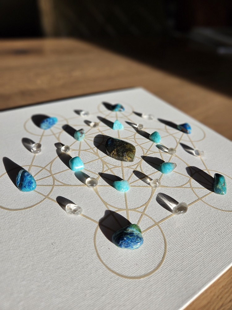 Mineral art afstemming in steen: Veld van heling - Afbeelding 3