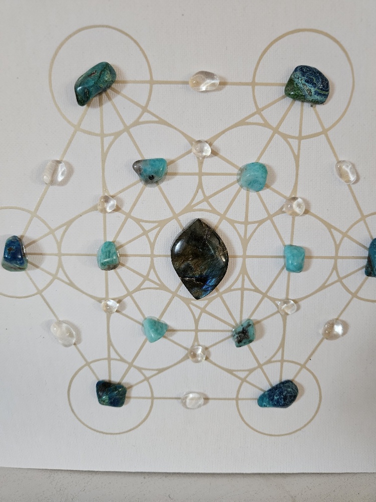 Mineral art afstemming in steen: Veld van heling - Afbeelding 2