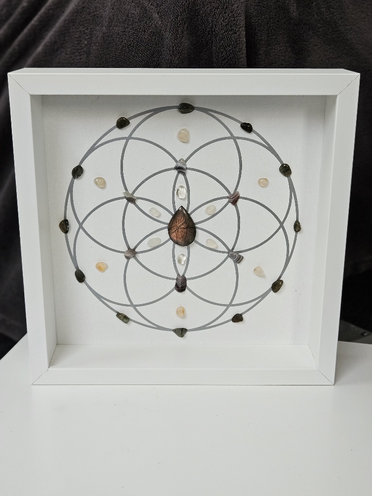 Mineral art: afstemming in steen. Aardende bescherming
